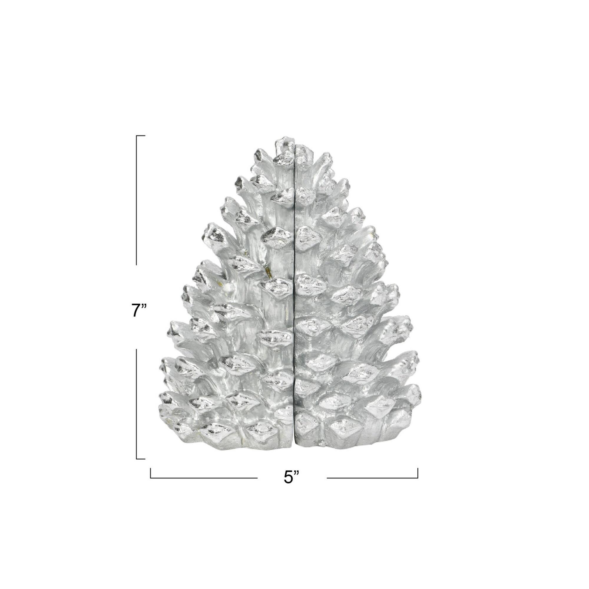 Hello Honey® Pinecone Bookends Set